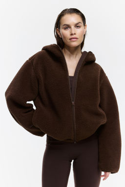 Chaqueta de deporte de borreguito Loose Fit - H&m фото 3