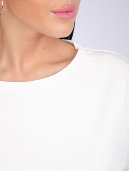 Костюм "Лайф" молочный, футер с лайкрой