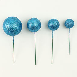 Набор для украшения Бусины, набор 20 шт, цвет синий - Страна карнавалия фото 8