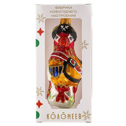 Елочное украшение Пират попугай ФУ-771 - Коломеев фото 3