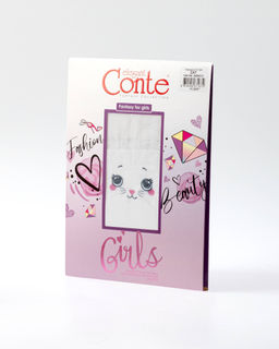 CONTE Колготки с имитацией гольфинов CAT bianco - Conte elegant фото 4