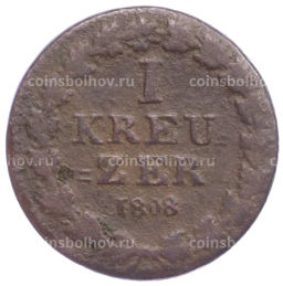 1 крейцер 1808 года Нассау