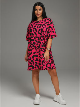 НОВИНКА предстоящей весны!!! Вега платье-футболка женское (василек) - Lovetex фото 10