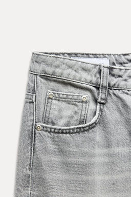 TRF ELEPHANT-LEG LOW-RISE JEANS - Zara фото 10