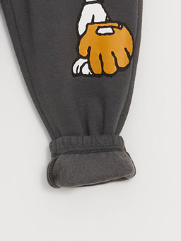 Beli Lastikli Snoopy Bask?l? Erkek Bebek Jogger E?ofman Alt? - Waikiki фото 3