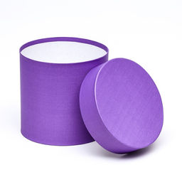 Набор шляпных коробок 5в1, темная лаванда, 23 х 23 - 15 х 15 см - Simaland фото 5