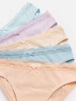 ACOOLA / Трусы для девочек в наборе из 5 шт. Veika ассорти  фото 3