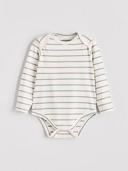 Bask?l? Erkek Bebek ??t??tl? Body