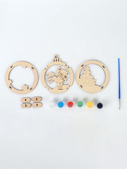 Заготовки для творчества.Подвеска новогодняя "Подарок от лошадки" 35510