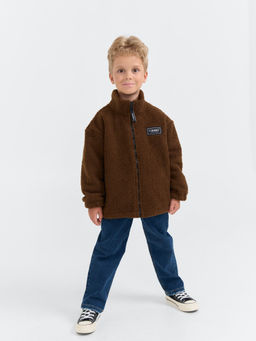 Толстовка букле Шоколад утепленная - Bungly фото 14