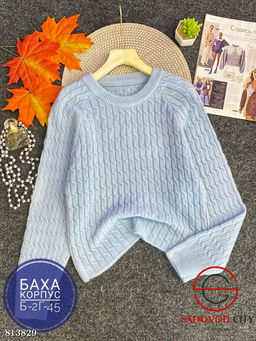 Свитер женский однотонный - Bruno фото 2