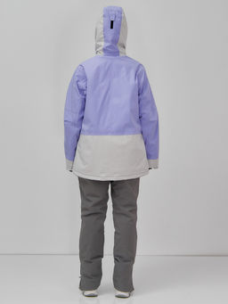 Горнолыжная куртка женская зимняя фиолетового цвета 7077F - Chunmai фото 10