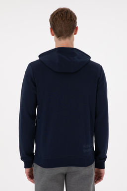 Мужской темно-синий вязаный кардиган Неожиданная скидка в корзине - U.s. polo assn фото 5