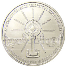 Монета 2000 форинтов 2021 года Венгрия  52-ой Евхаристический конгресс