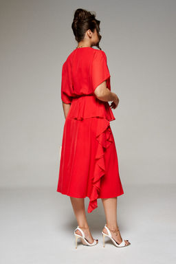 Платье Beautiful Free 6357 красный