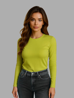 Женский лонгслив Lingeamo фисташковый ВК-26 (34)