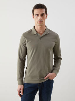 Polo Yaka Erkek Sweatshirt