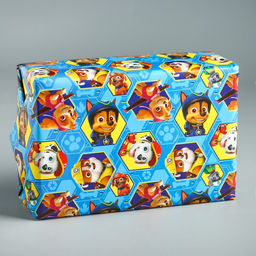 Цена за 10 шт. Бумага упаковочная, 70×100 см «Гонщик и Маршал», Щенячий патруль