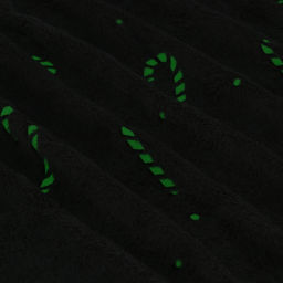 Плед светящийся в темноте «Этель. Candy cane», 180×200 см, корал-флис, 220 г/м²