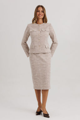 Костюм Lars Style 1136 бежево-розовый