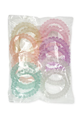 Резинки-пружинки для волос 5,5 см (12 шт) SF-7806, ассорти №2 - Больше подарков фото 2