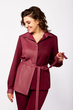 Костюм Olga Style С885 марсала
