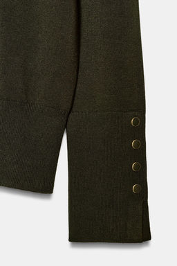 BASIC PLAIN KNIT JUMPER - Zara фото 7