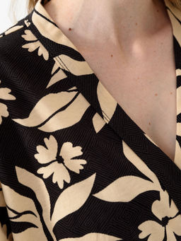 Женский халат коричневый 2239 (21)