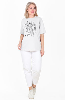 Футболка Алиса Ф-93А (44-62) кулирка - Лотос фото 32