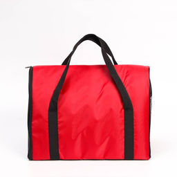 Сумка - переноска для животных Туннель, нейлон, 41 х 25 х 29 см, красный - Пижон фото 2