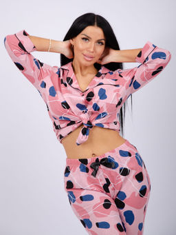 Пижама "Классика" пятна, трикотаж