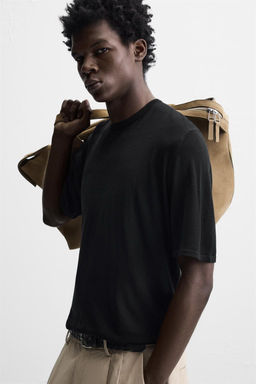 FLOWING KNIT T-SHIRT - Zara фото 14