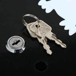 Ящик почтовый с замком, вертикальный, Домик, чёрный - Simaland фото 6