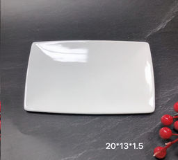 Блюдо прямоугольное 20х13х1,5 см / DR-1066 /уп 56/