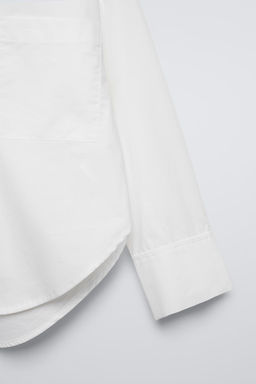 POPLIN SHIRT - Zara фото 8