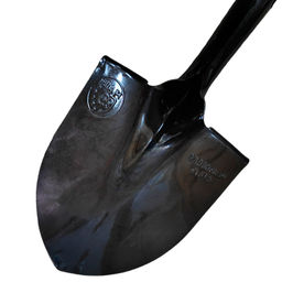 Лопата садовая высокопрочная "PROTEX" (рельс.сталь) 213х150мм, усилен.алюм.черенок с пласт.ручкой