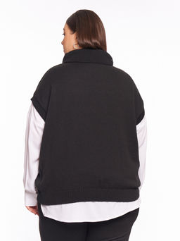 Безрукавка вязаная GL45532BLK01