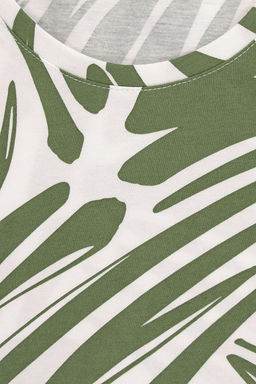 ЕП 30102/сахар,фактура листьев фуфайка жен - Very neat фото 3