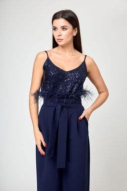 Пояс ANELLI 1194 синий