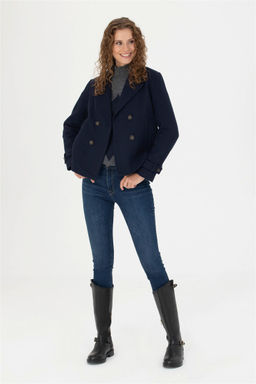 U. S. Polo Assn Женское темно-синее пальто Stamp - U.s. polo assn фото 12