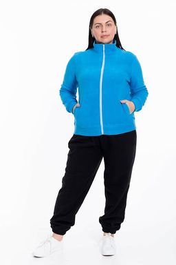 Толстовка флис М319163ВШв аквамарин - Елена фото 6