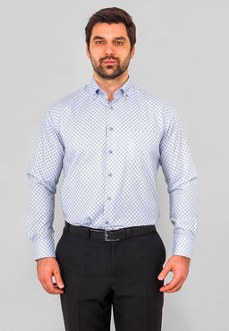 Сорочка мужская длинный рукав BERTHIER STAMPA185320/ Comf-Mb(0-2)  фото 7