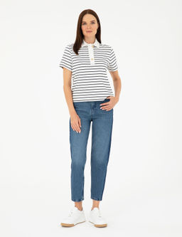 Ekru Regular Fit Polo Yaka Ti__rt - Pierre cardin фото 4