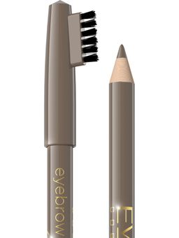 EVELINE Контурный карандаш для бровей - светлый коричневый серии eyebrow pencil  фото 3