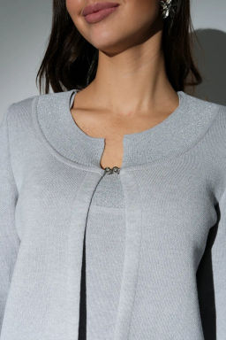 ЗЛАТА Костюм М 3330/серый