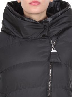 2118 BLACK Пальто зимнее женское MELISACITI (200 гр. холлофайбера) - Fashion фото 10