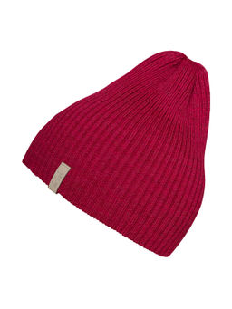 Шапка вязаная малина Ш-103 (58)