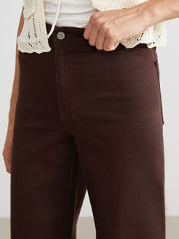 Wideleg Kad?n Jean Pantolon