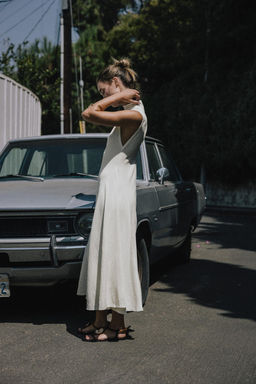 TEXTURED LONG DRESS - Zara фото 4