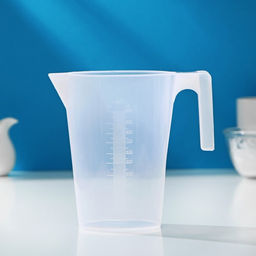 Цена за 2 шт. Кувшин мерный Доляна, 1 л, пластик, прозрачный